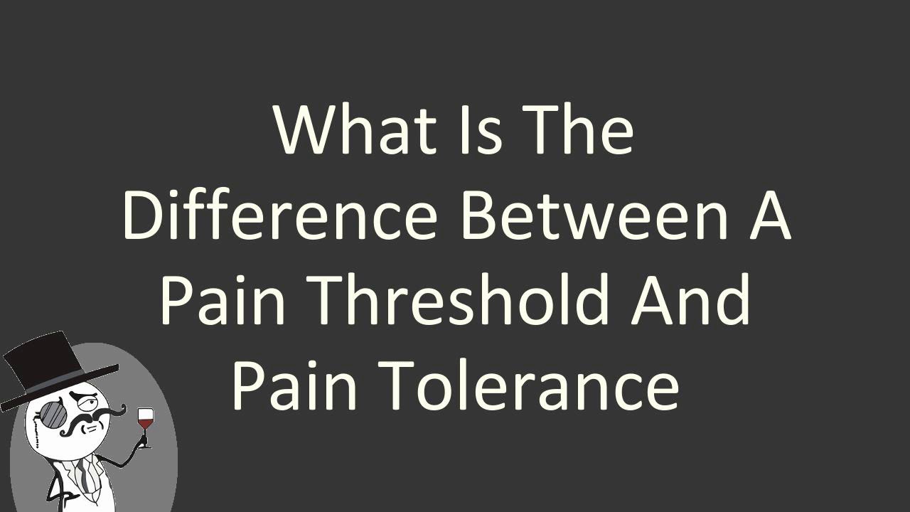 Pain Threshold and Pain Tolerance in Fibromyalgia