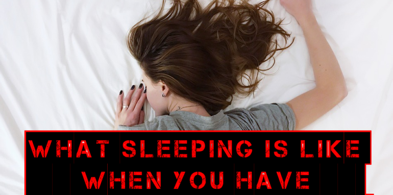 sleeping is like when you have fibromyalgia