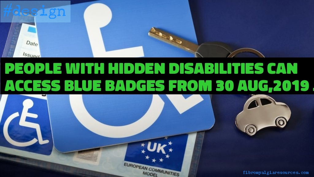 People with hidden disabilities can access Blue Badges for the first time from today