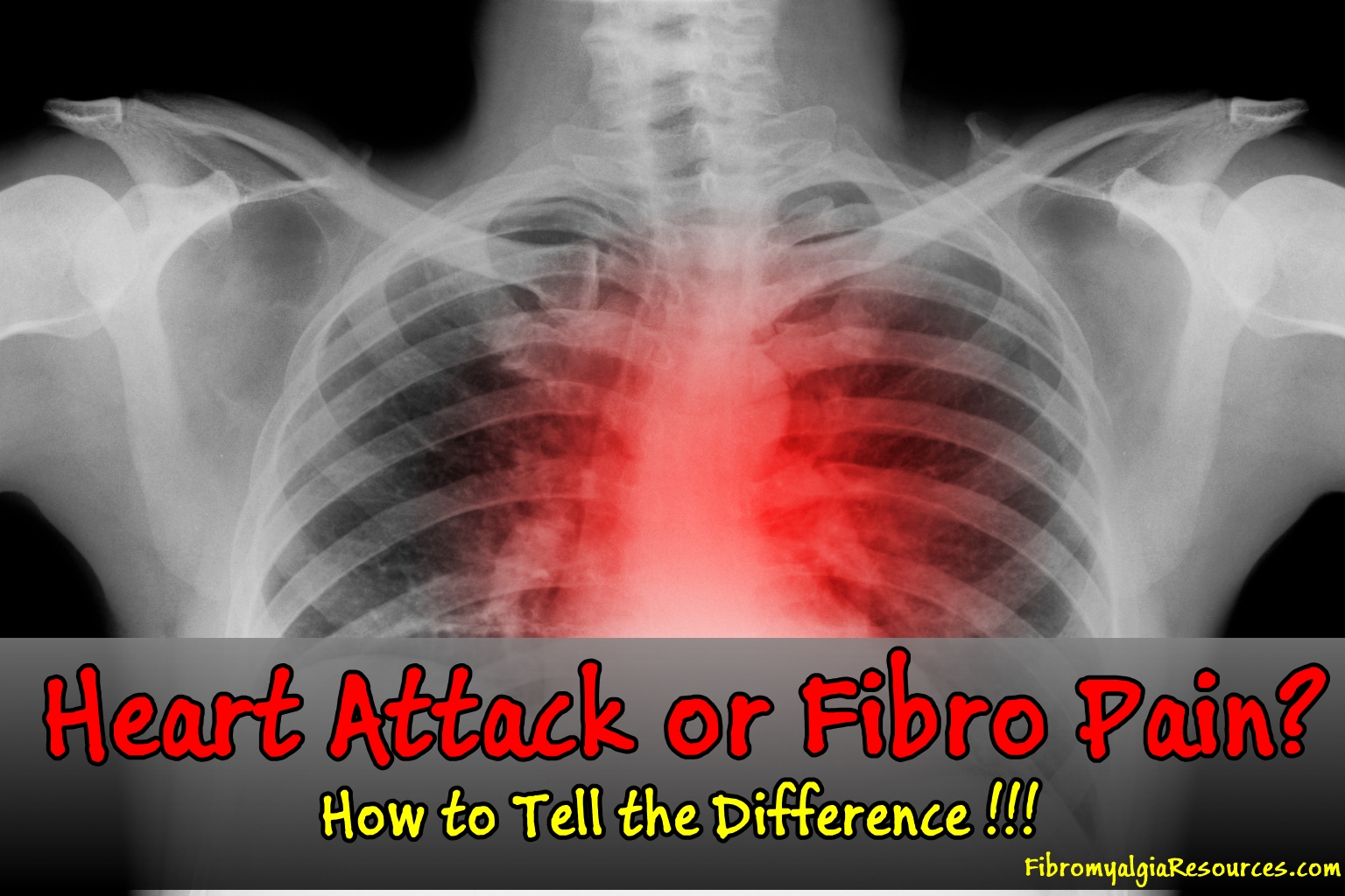 How to Tell the Difference Between Fibro Pain and a Heart Attack